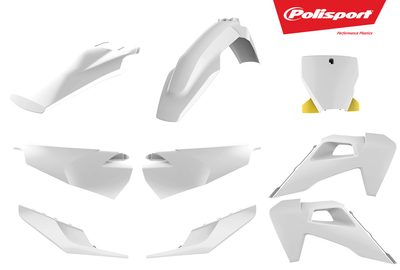 Polisport Husqvarna Plastic Kit TC FC 2019 - 2022, OEM 22