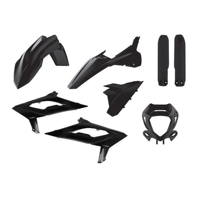 Polisport Beta Plastic Kit RR ENDURO 2023, Black