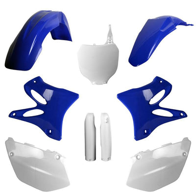 Polisport Yamaha Plastic Kit with Fork Guards YZ 125 YZ 250 2005 ONLY, OEM Blue