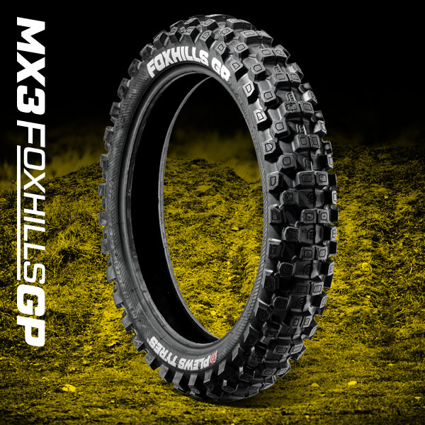 Plews Tyres MX3 FOXHILLS GP Hard Rear - 90 / 100 – 16