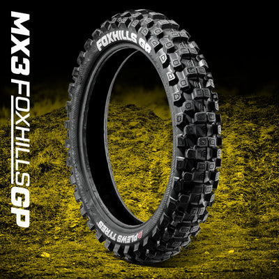 Plews Tyres MX3 FOXHILLS GP Hard Rear - 90 / 100 – 16