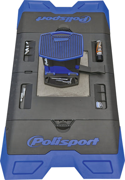 Polisport Bike Mat Foldable Plastic Mat, Blue