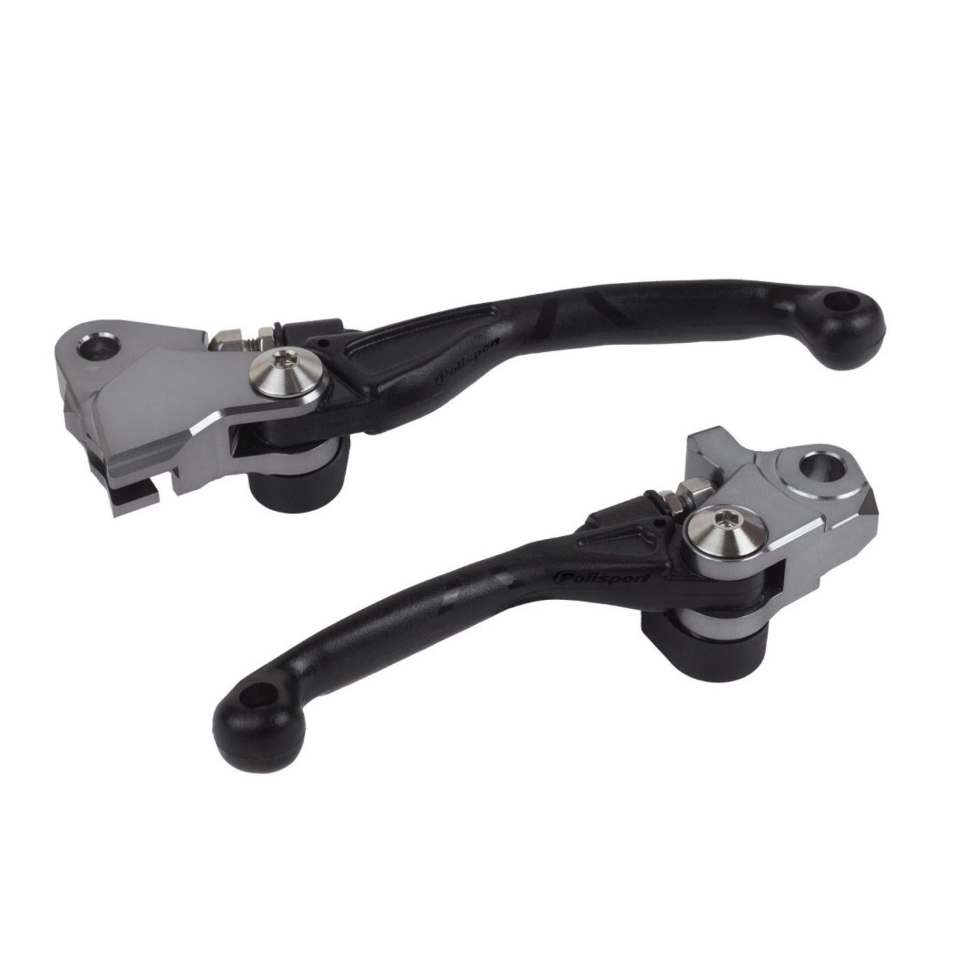 Polisport Honda Pivot Lever Set CR 125 250 2004 - 2007 CRF 250 R CRF 450 R 04 – 2006, Black