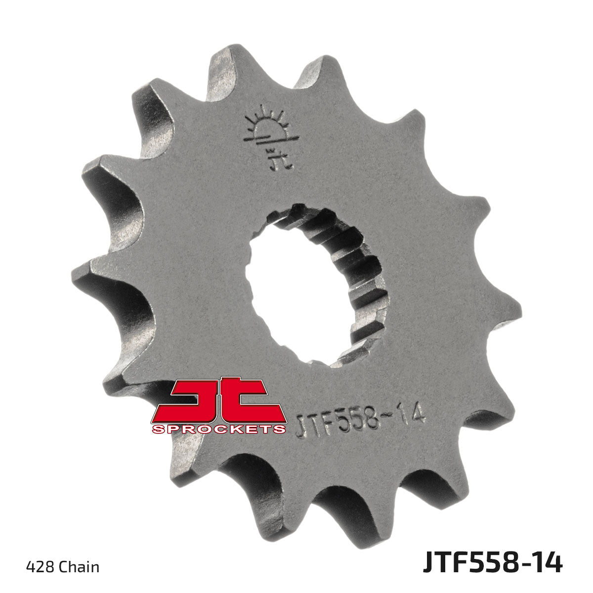JT Sprockets Steel Front Sprocket Yamaha YZ 85 2002 - 2025, 14T