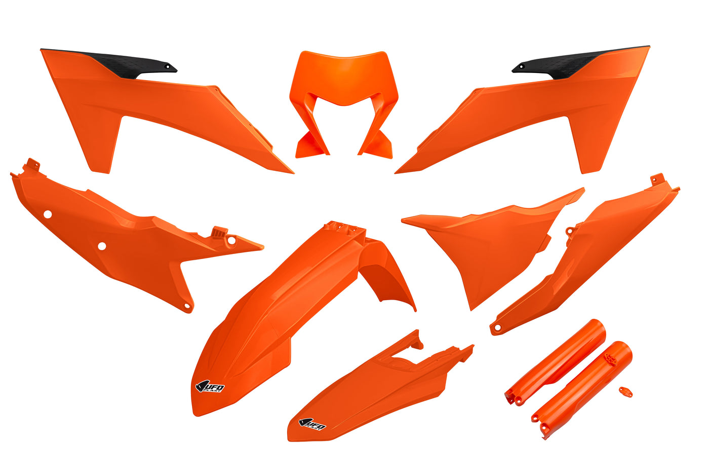 UFO Plastic Kit KTM EXC EXCF 2024 - 2025, All Orange