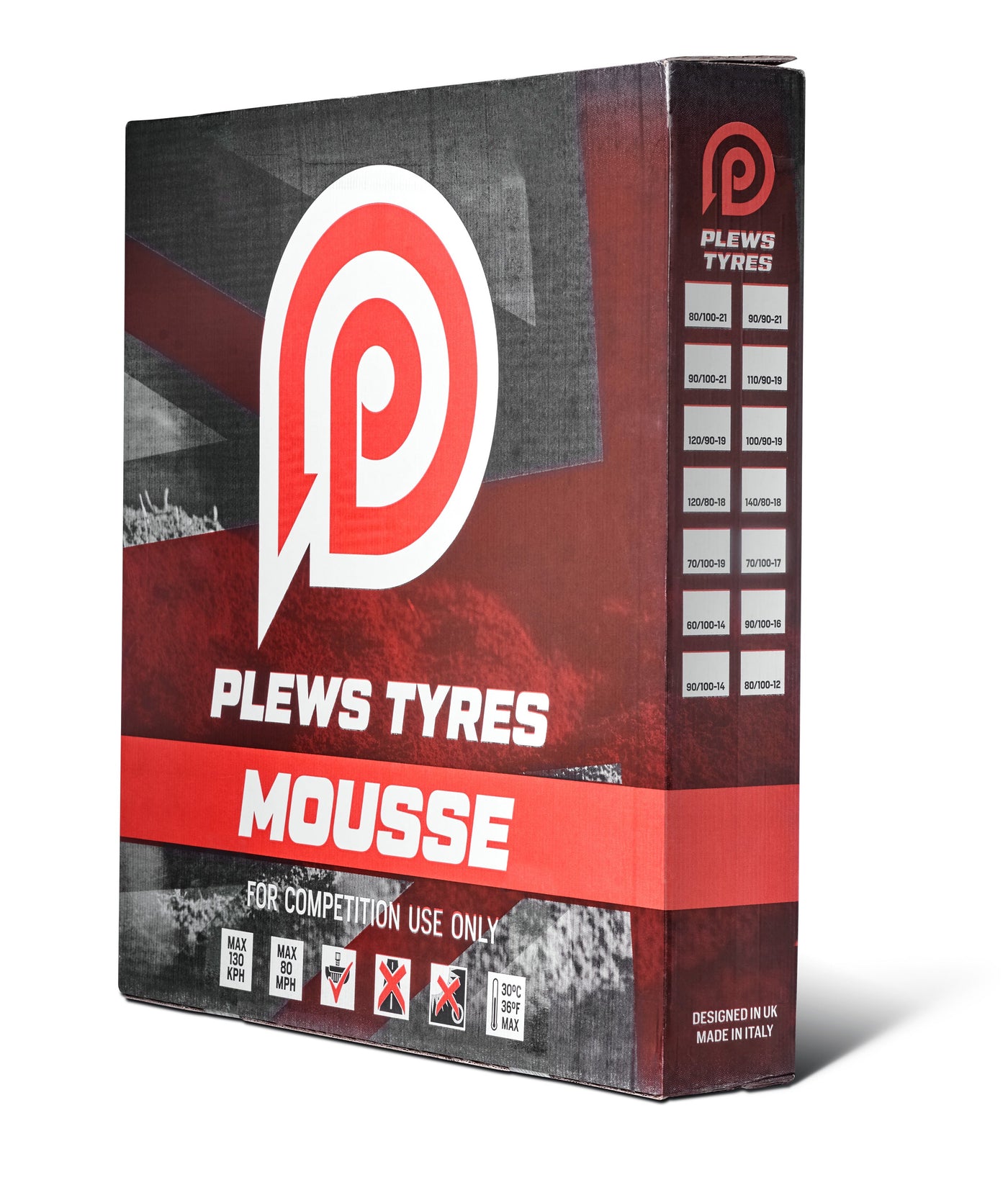 Plews Tyres Ultra Mousse Rear - 140 / 80 - 18 Factory Extreme Flat Race 25%