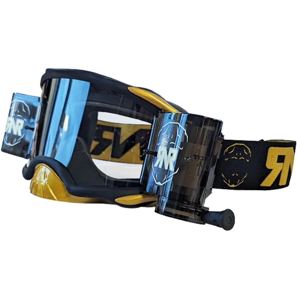 Rip n Roll Platinum WVS Goggles, Black / Gold