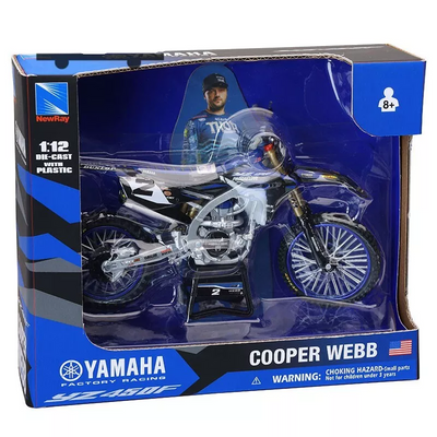 New Ray Toys 1:12 Cooper Webb Star Racing Yamaha YZF 450 Toy Model