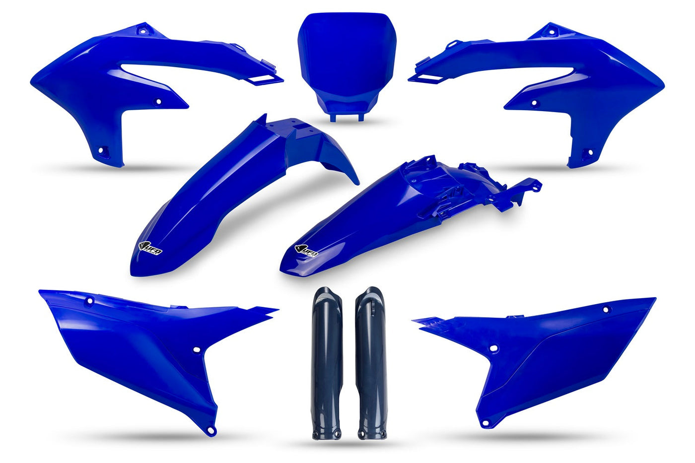 UFO Plastic Kit Yamaha YZF 250 2024 YZF 450 2023 - 24, OEM Blue