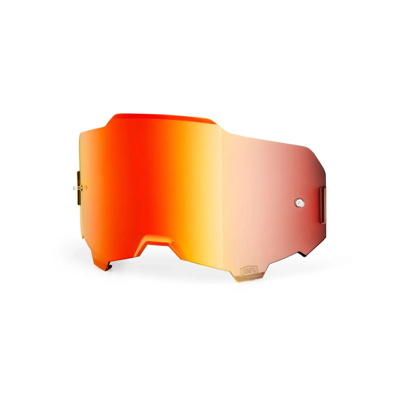 Goggle Shop 100% ARMEGA Mirror Tear off Lens, Inferno