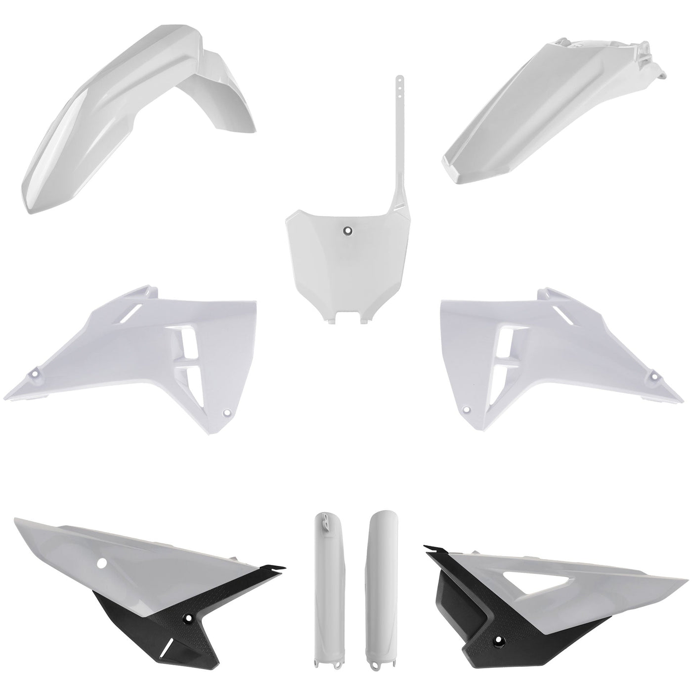 Polisport Honda Plastic Kit CRF 250 R CRF 450 R 2025, White