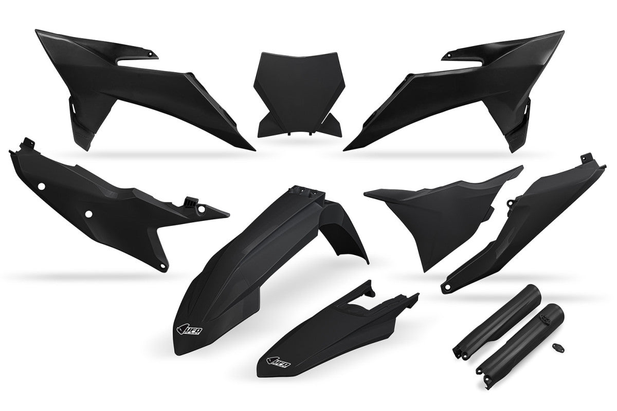 UFO Plastic Kit KTM SX SXF 2025, Black