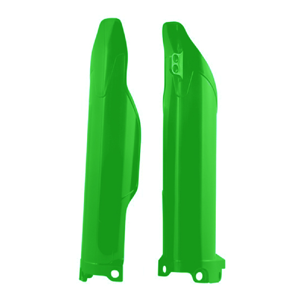 Polisport Kawasaki Plastic Kit with Fork Guards KX 250 2021 - 2024 KX 450 2019 - 2023, All Green