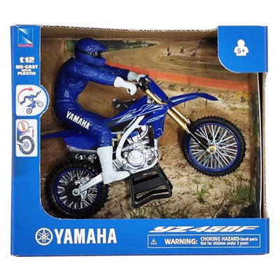 New Ray Toys 1:12 Yamaha YZF 450 with rider Toy Model