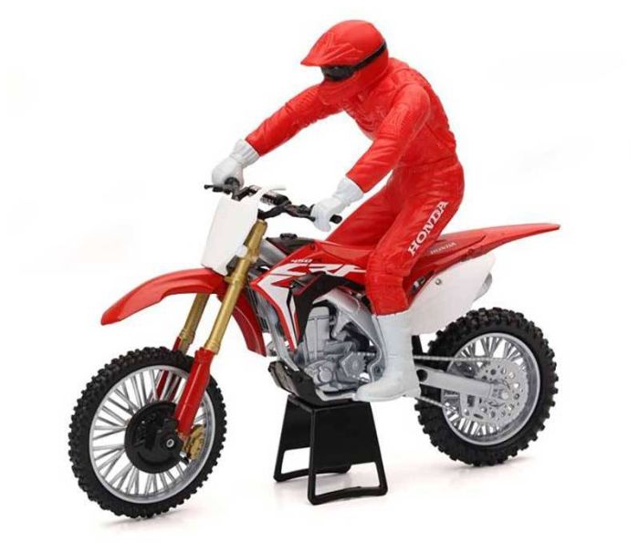 New Ray Toys 1:12 Honda CRF 450 R with rider Toy Model