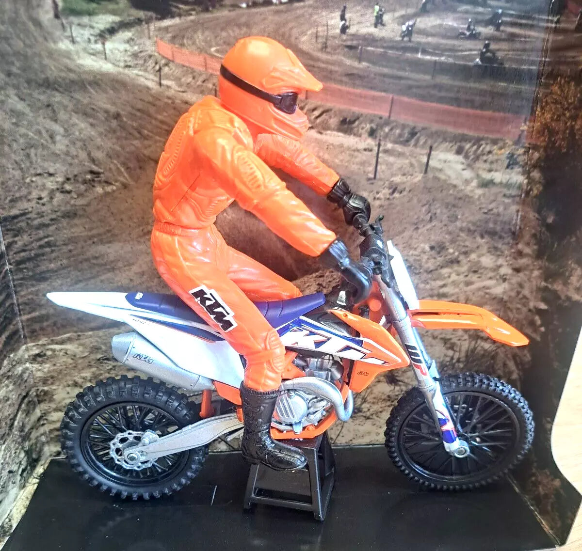 New Ray Toys 1:12 KTM SXF 450 with Rider Toy Model