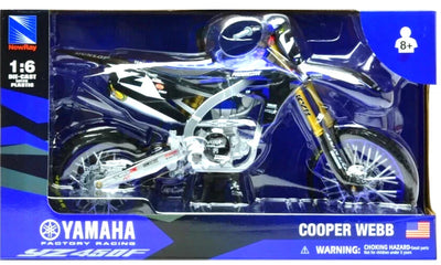 New Ray Toys 1:6 Cooper Webb Star Racing Yamaha YZF 450 Toy Model