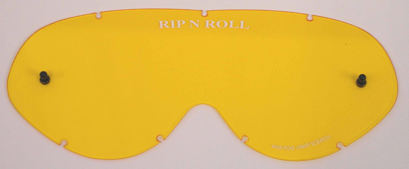 Rip n Roll Hybrid Tear Off Lens, Yellow